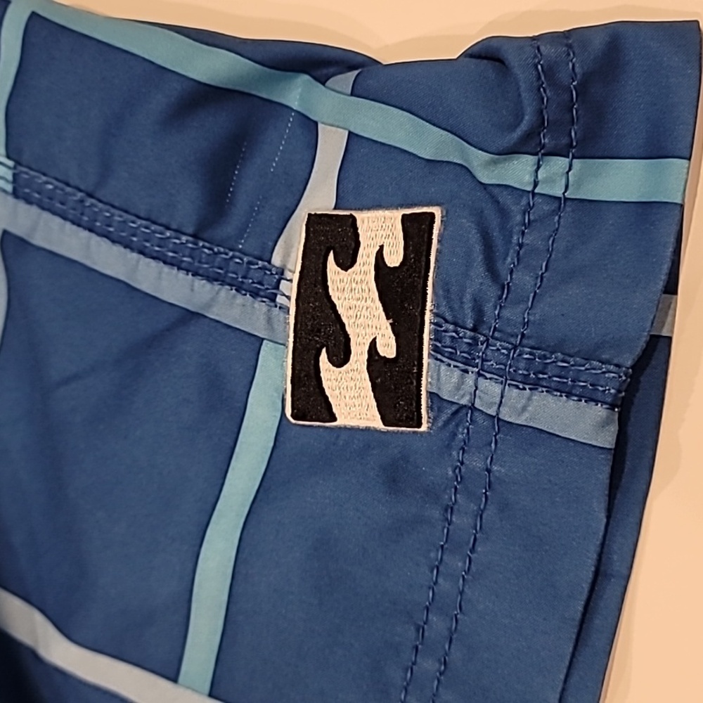 Billabong Surfer Swim Shorts Blue W 34 - Picture 12 of 12